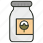 bottle, cloves jar, grocery ingredient, ground cloves, spice 