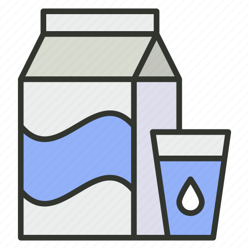 Cow milk, food, liquor food, milk bottle, milk pack icon - Download on Iconfinder