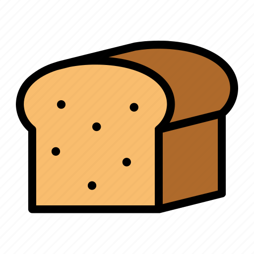 Bread, bakery, breakfast, food, toast, pastry icon - Download on Iconfinder