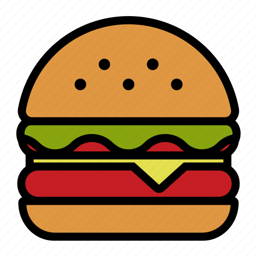 Fast food, hamburger, restaurant, burger, food, fast, junk food icon - Download on Iconfinder