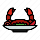 crab, food, meal, seafood, restaurant, cooking, eat