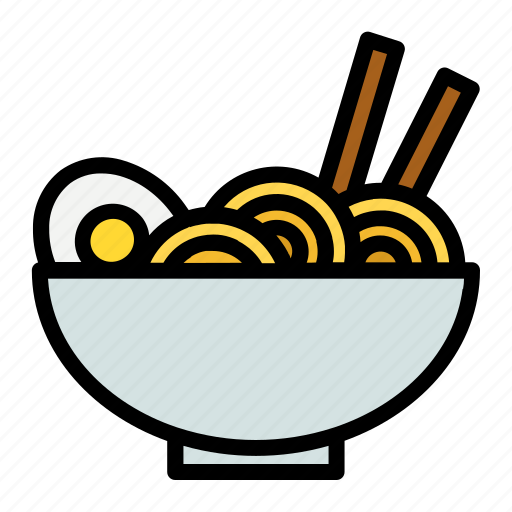 Noodle, food, ramen, udon, japanese, restaurant, asian icon - Download on Iconfinder