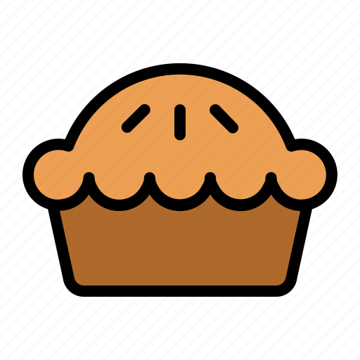 Pie, food, bakery, cake, dessert, sweet, baked icon - Download on Iconfinder