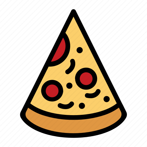 Pizza, food, fast, restaurant, italian, fast food, junk food icon - Download on Iconfinder
