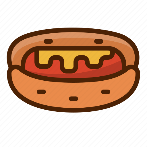 Hotdog, bread, food, bake, fast icon - Download on Iconfinder