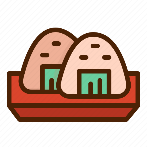 Asian, food, japanese, meal, onigiri, rice icon - Download on Iconfinder