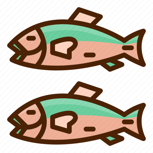 Fish, animal, salmon icon - Download on Iconfinder