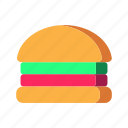 burger, fast food, food, junk food