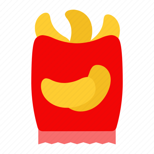 Cracker, food, snack, potato, chips icon - Download on Iconfinder