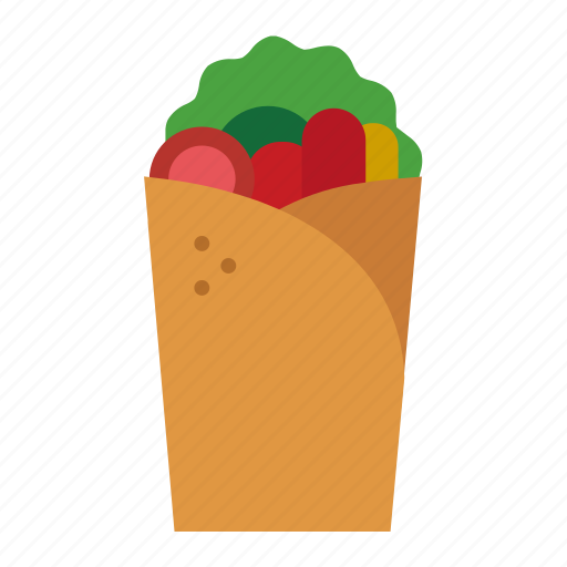 Kebab, food, shawarma, fast, turkish, fast food, salad icon - Download on Iconfinder