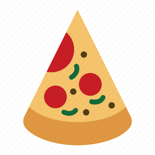 Pizza, food, fast, restaurant, italian, fast food, junk food icon - Download on Iconfinder