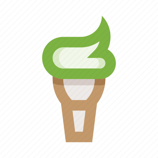 Ice, cream, ice cream, dessert, sweet, waffle, waffle corn icon - Download on Iconfinder