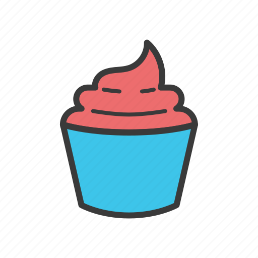 Cupcake, dessert, food icon - Download on Iconfinder