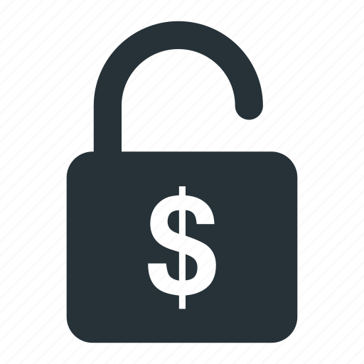 Dollar, lock, money, open, unblock, unlock, usd icon - Download on Iconfinder