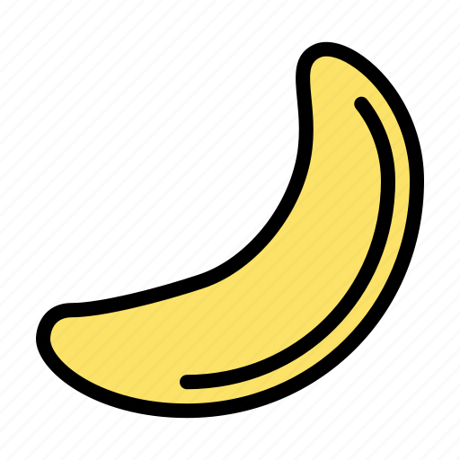 Sweet, banana, food, fruit, breakfast, gastronomy, healthy icon - Download on Iconfinder