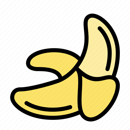 Peeled, banana, food, meal, fruit, healthy icon - Download on Iconfinder
