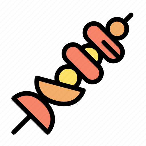 Meal, gastronomy, eat, brochette, food icon - Download on Iconfinder