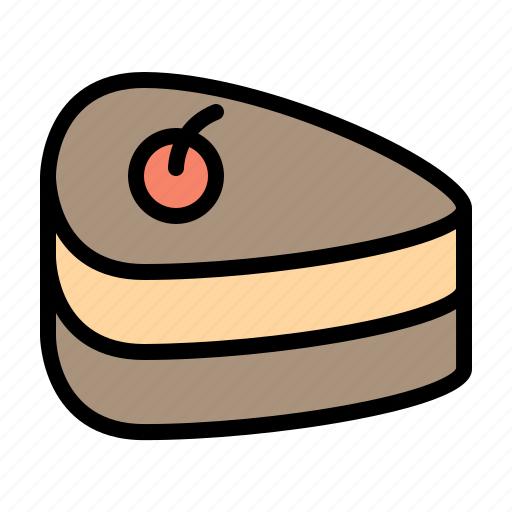 Cake, sweet, food, bakery, slice, dessert icon - Download on Iconfinder
