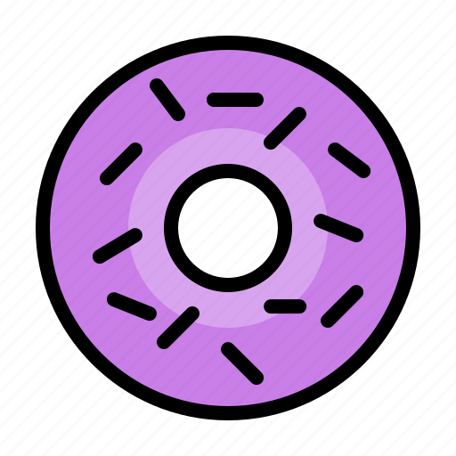 Sweet, food, eat, donut, gastronomy, dessert icon - Download on Iconfinder