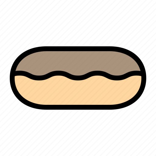 Sweet, food, bakery, eclair, cooking, dessert icon - Download on Iconfinder