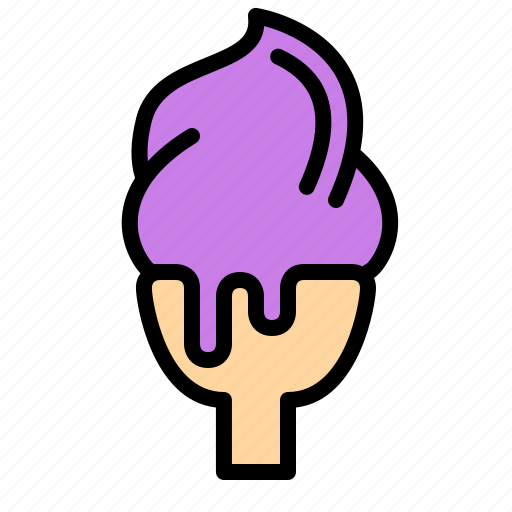 Candy, sweet, food, cone, cream, ice, dessert icon - Download on Iconfinder