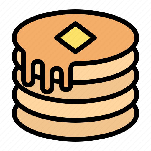 Sweet, food, syrup, pancakes, breakfast, gastronomy icon - Download on Iconfinder