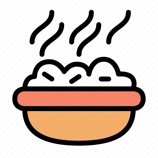 Bowl, rice, meal, gastronomy, food icon - Download on Iconfinder
