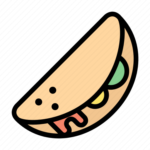 Taco, meal, eat, burguer, food icon - Download on Iconfinder