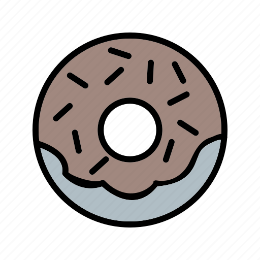 Doughnut, donut, snack icon - Download on Iconfinder