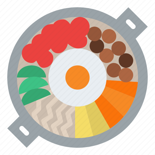 Bibimbap, asian, food, menu, eating, delivery, meal icon - Download on Iconfinder