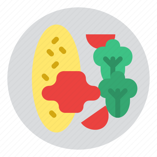Omelet, food, menu, eating, delivery, meal, restaurant icon - Download on Iconfinder