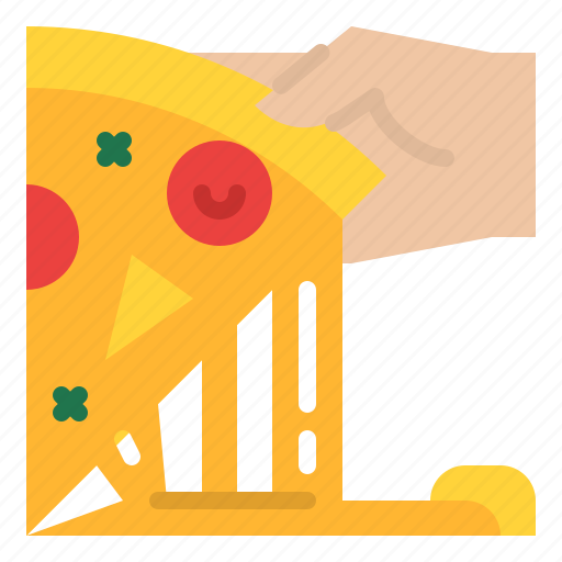 Pizza, food, menu, eating, delivery, restaurant, unhealthy icon - Download on Iconfinder