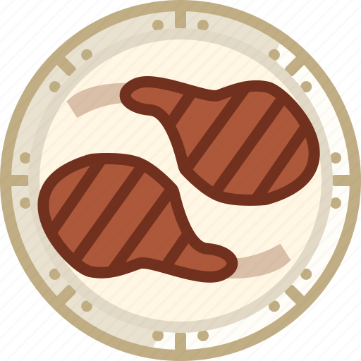 Cooking, dish, food, grill, meat, ribs icon - Download on Iconfinder