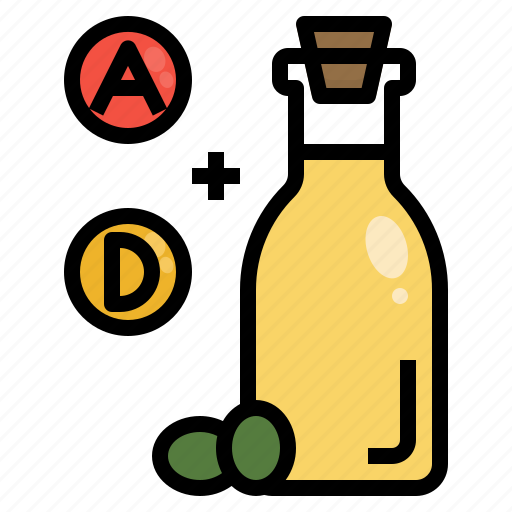 Oil, food, fortification, processing, vitamins, supplements, eyesight icon - Download on Iconfinder