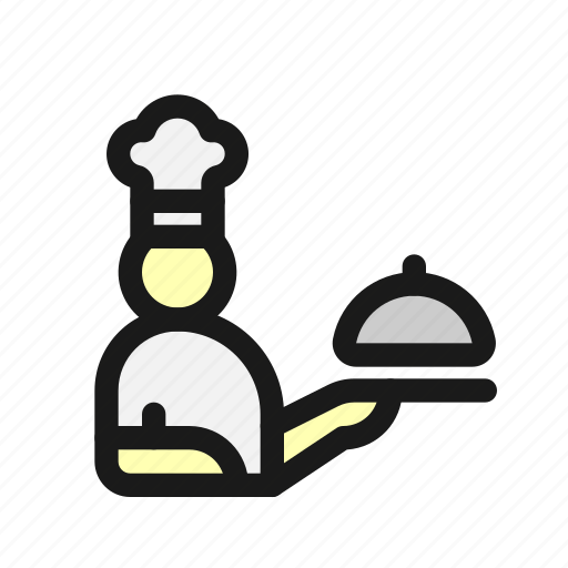 Chef, cook, restaurant, hotel, food, cuisine, profession icon - Download on Iconfinder