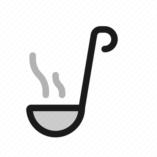 Soup, cooking, scoop, ladle, stew, kitchen, utensil icon - Download on Iconfinder