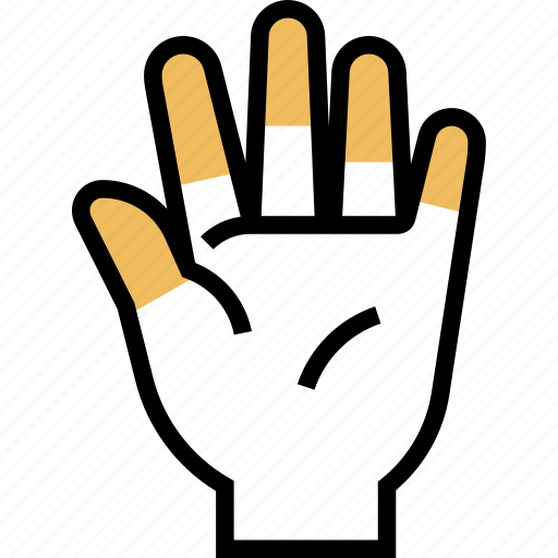 Fingers, cot, gloves, hygiene, protection icon - Download on Iconfinder