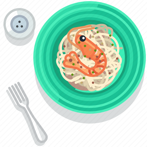 Cooking, crevette, food, meal, restaurant, seafood, serving icon - Download on Iconfinder