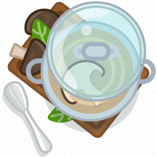 Cooking, food, mushroom, pot, restaurant, serving, soup icon - Download on Iconfinder
