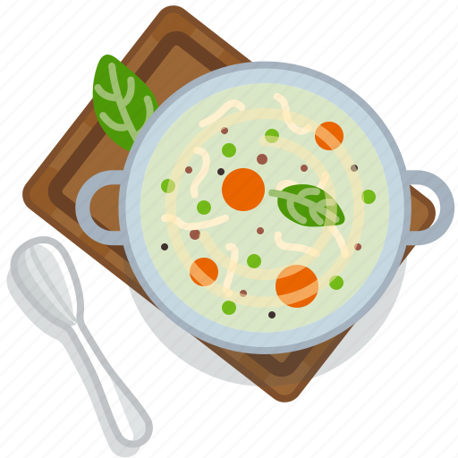 Cooking, food, pot, restaurant, serving, soup, vegetable icon - Download on Iconfinder