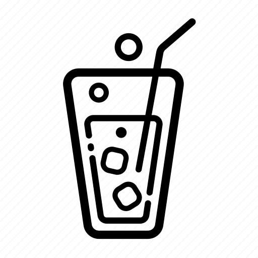 Soda, paper, beverage, glass, drink, cola, white icon - Download on Iconfinder