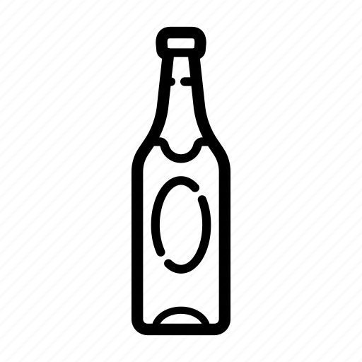 Beverage, bottle, alcohol, beer, lager, glass, drink icon - Download on Iconfinder