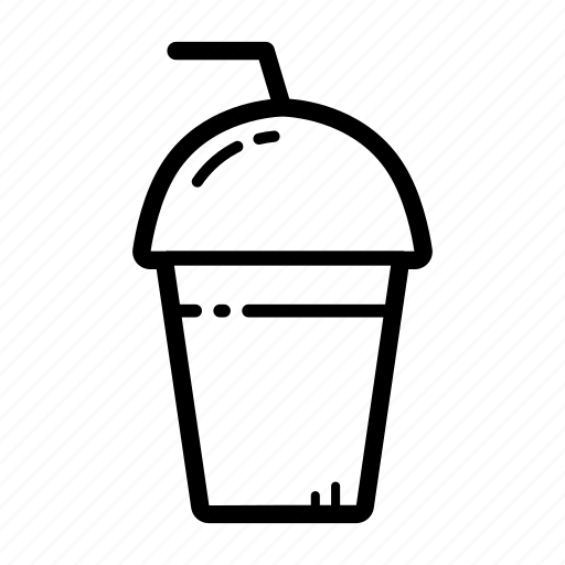 Sweet, milkshake, shake, glass, drink, milk, beverage icon - Download on Iconfinder