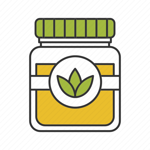 Drink, glass container, glass jar, green, leaves, tea, tea jar icon - Download on Iconfinder