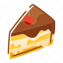 cake, cheesecake, chocolate, dessert, food, snack 