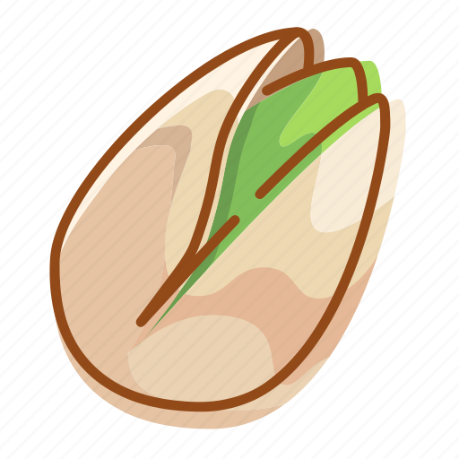 Almond, food, mango, pear, pistachio, snack icon - Download on Iconfinder