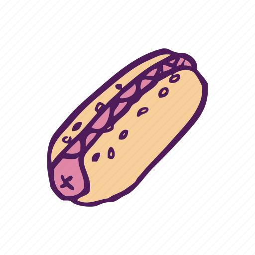 Fast food, food, hotdog, sausage icon - Download on Iconfinder