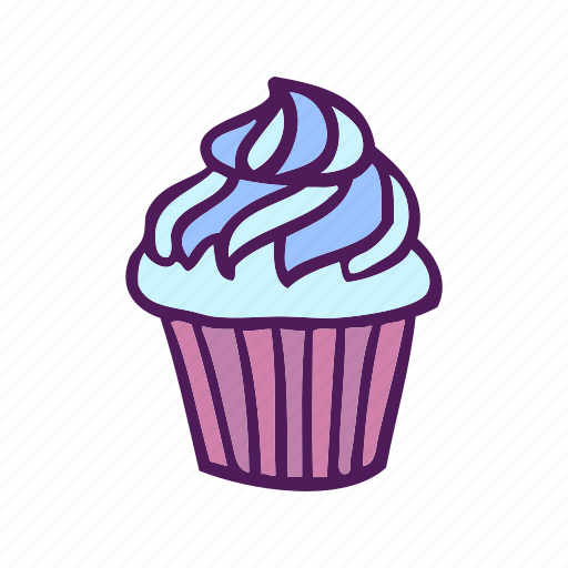 Cream, cupcake, dessert, food icon - Download on Iconfinder