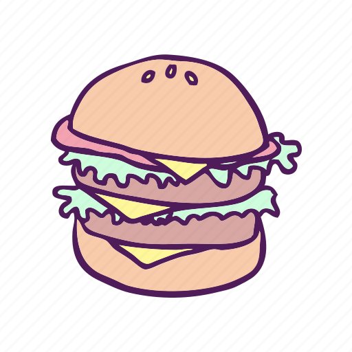 Fast food, food, hamburger icon - Download on Iconfinder