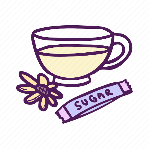 Drink, flower, food, sugar, tea icon - Download on Iconfinder